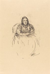 Studium portretowe: Pani Filip, 1896. autorstwa James Abbott McNeill Whistler