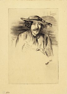 Portret Whistlera, 1859 autorstwa James Abbott McNeill Whistler