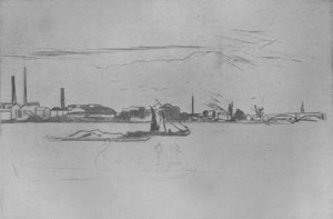 Cennik Fabryka Świec, ok. 1875, 1904 autorstwa James Abbott McNeill Whistler