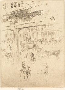 Kwadrant Regenta, 18801881. autorstwa James Abbott McNeill Whistler