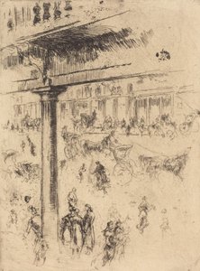 Kwadrant Regenta, 18801881. autorstwa James Abbott McNeill Whistler