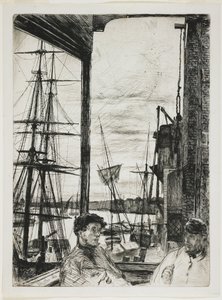 Rotherhithe autorstwa James Abbott McNeill Whistler