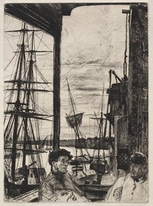 Rotherhithe autorstwa James Abbott McNeill Whistler