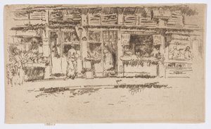 Rue de la Rochefoucault autorstwa James Abbott McNeill Whistler