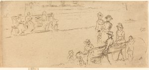 Siedzenia, gospoda Graya, ok. godz. 18861888. autorstwa James Abbott McNeill Whistler
