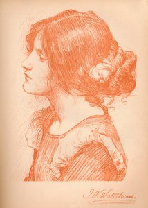 Szkic kobiety c1885, 1896 autorstwa James Abbott McNeill Whistler