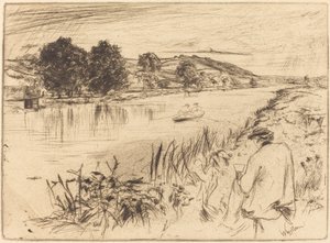 Szkicowanie, nr I, 1861. autorstwa James Abbott McNeill Whistler