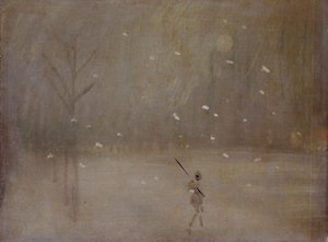 „Burza śnieżna: Nokturn”, 1854-1903 autorstwa James Abbott McNeill Whistler