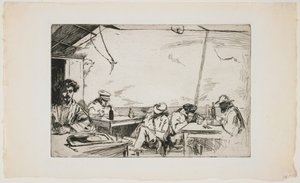 Zupa za trzy sou autorstwa James Abbott McNeill Whistler