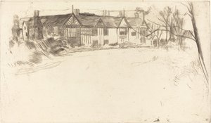 Speke Hall, nr 2, 1875. autorstwa James Abbott McNeill Whistler