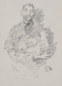Stephane Mallarme autorstwa James Abbott McNeill Whistler