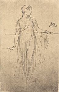 Studium, 1879. autorstwa James Abbott McNeill Whistler