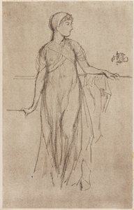 Studium, 1879. autorstwa James Abbott McNeill Whistler