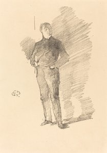 Studium nr 2: Pan Thomas Way, 1896. autorstwa James Abbott McNeill Whistler