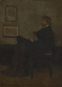 Study for Arrangement in Grey and Black, nr 2: Portret Thomasa Carlyle