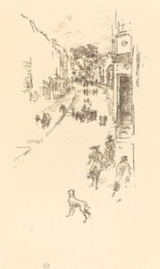 Niedziela, Lyme Regis, 1895. autorstwa James Abbott McNeill Whistler