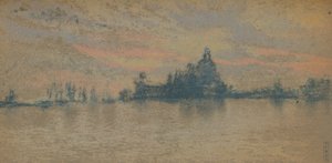 Zachód słońca: Wenecja, ok. 1880, 1903-1904