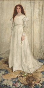 Symfonia w bieli, nr 1: Biała dziewczyna, 1862. autorstwa James Abbott McNeill Whistler