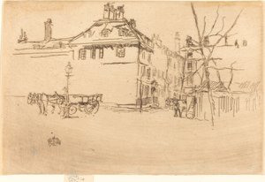 Świątynia, ok. 18801881. autorstwa James Abbott McNeill Whistler