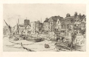 „Adam i Ewa”, Old Chelsea, 1879. autorstwa James Abbott McNeill Whistler