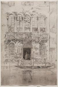 Balkon, ok. godz. 1880. autorstwa James Abbott McNeill Whistler