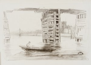 Szeroki most, 1878. autorstwa James Abbott McNeill Whistler