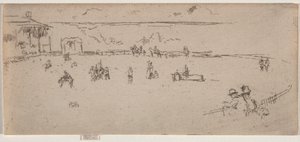 Brykający koń. autorstwa James Abbott McNeill Whistler