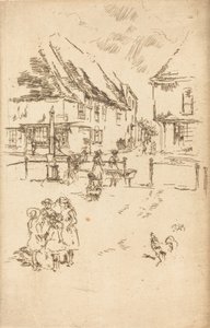 Kogut i pompa, c. 1887. autorstwa James Abbott McNeill Whistler