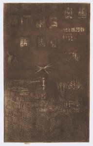 The Dance House: Nocturne autorstwa James Abbott McNeill Whistler