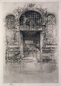 Drzwi, 1879-80 autorstwa James Abbott McNeill Whistler