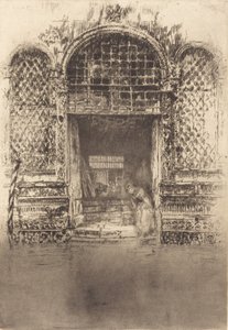 Drzwi, 1880. autorstwa James Abbott McNeill Whistler