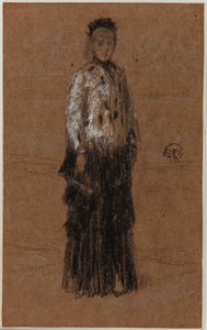 Płaszcz gronostajowy, 1870-1873. autorstwa James Abbott McNeill Whistler