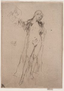Model wentylatora nr 3. autorstwa James Abbott McNeill Whistler