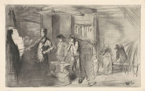 Kuźnia, 1861. autorstwa James Abbott McNeill Whistler