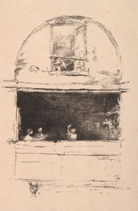 Kuźnia, Passage du Dragon, 1894. autorstwa James Abbott McNeill Whistler