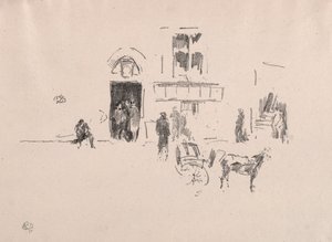 Wesołe drzwi sceny, 1879. autorstwa James Abbott McNeill Whistler