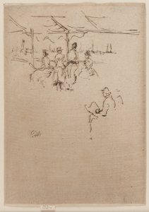 Lądowisko, Krowy, 1887. autorstwa James Abbott McNeill Whistler