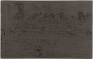 Krajobraz z koniem, 1859. autorstwa James Abbott McNeill Whistler