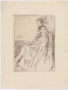 List Maud, siedzący, 1873. autorstwa James Abbott McNeill Whistler