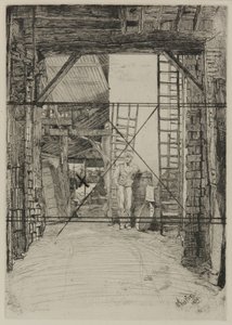 Wapiennik, 1859. autorstwa James Abbott McNeill Whistler