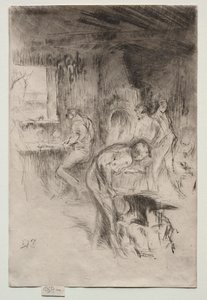 Mała Kuźnia. autorstwa James Abbott McNeill Whistler