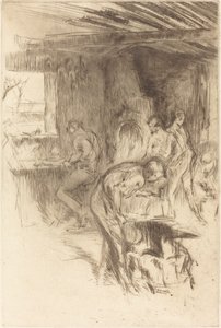 Mała Kuźnia, 1875. autorstwa James Abbott McNeill Whistler