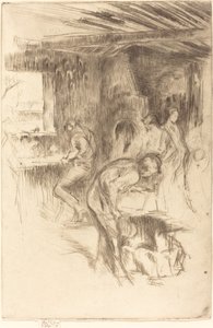 Mała Kuźnia, 1875. autorstwa James Abbott McNeill Whistler