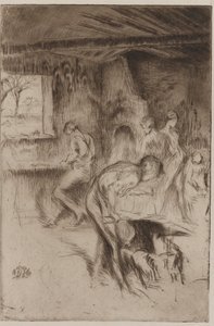 Mała Kuźnia, Liverpool, 1875. autorstwa James Abbott McNeill Whistler
