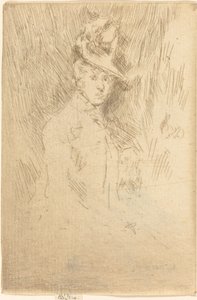 Mały Kapelusz. autorstwa James Abbott McNeill Whistler