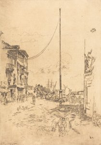 Mały maszt, 1880. autorstwa James Abbott McNeill Whistler
