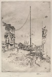 Mały maszt, 1880. autorstwa James Abbott McNeill Whistler