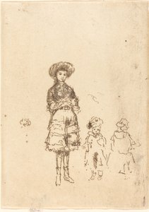 Mała Pielęgniarka, c. 18861888. autorstwa James Abbott McNeill Whistler