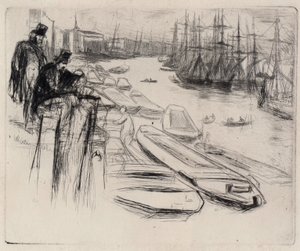 Mały Basen autorstwa James Abbott McNeill Whistler