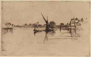 Mały Putney, 1879. autorstwa James Abbott McNeill Whistler